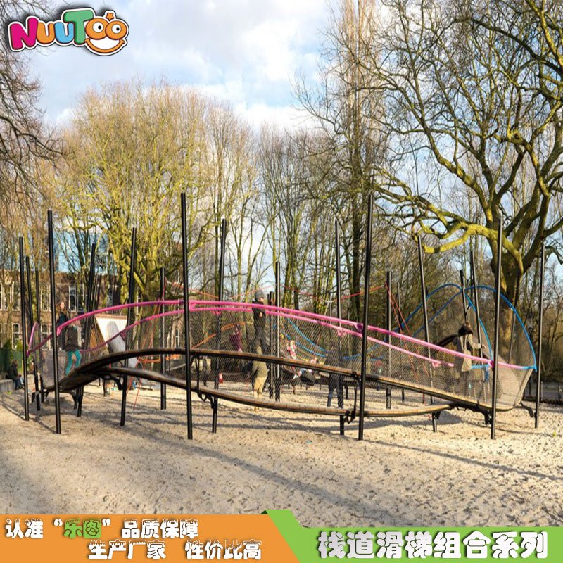 Stainless steel plank road combined slide stainless steel large combined slide amusement equipment manufacturer