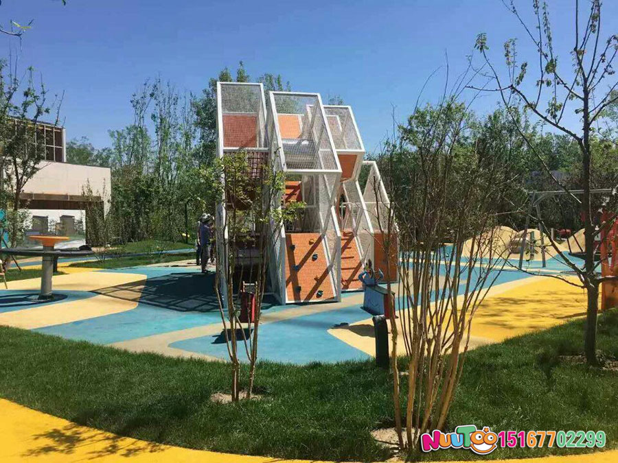 Non-standard amusement + Beijing Xuhui combination slide + children's playground equipment (9)