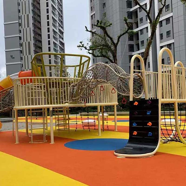 Jiangxi Ganzhou Boat Slide_Outdoor Play Equipment_Case of Combination Slide
