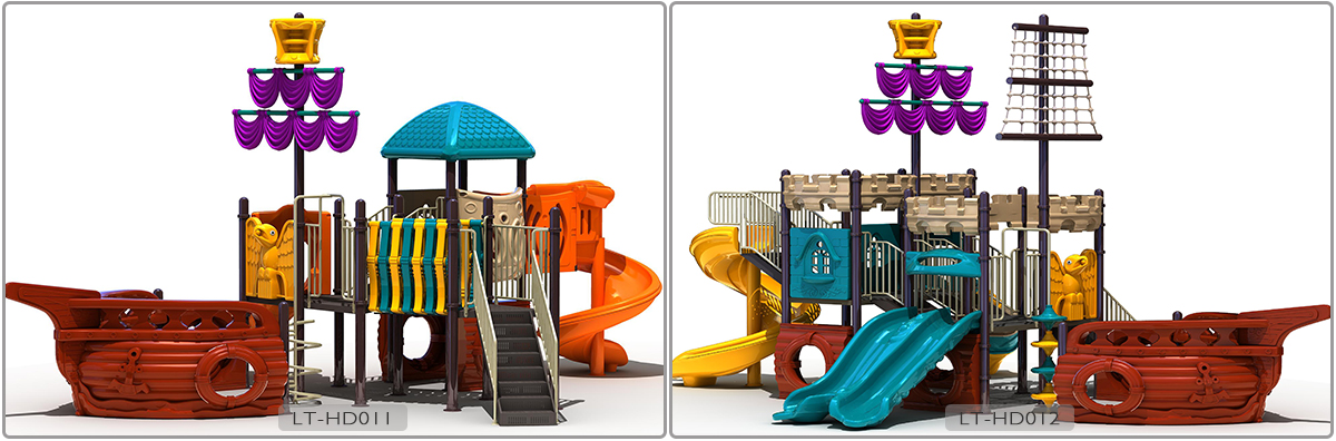 Pirate Ship Playgrounds，Kids Pirate Ship Playground Manufacturer - Letu