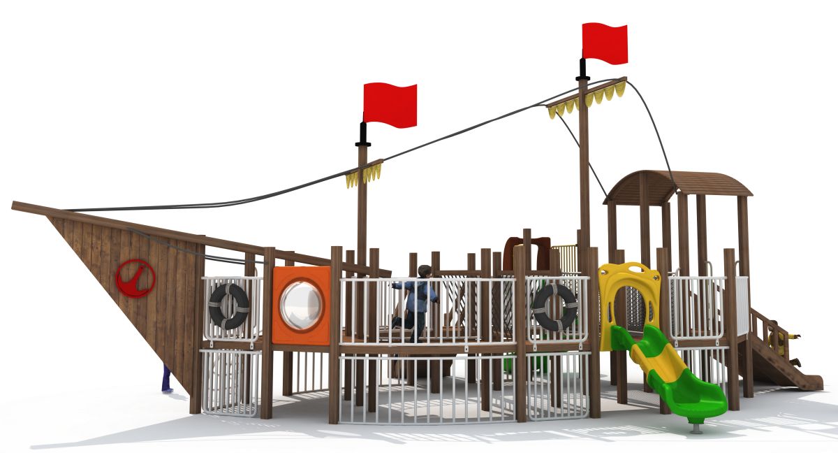 wooden pirate ship playground (1)