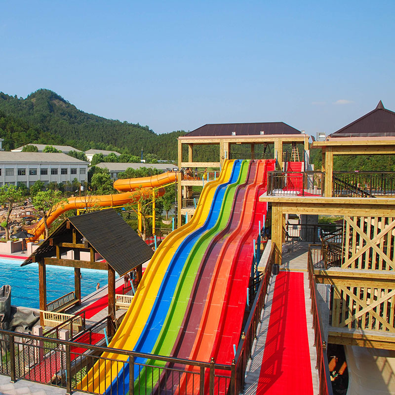 China Rainbow Slide，Rainbow Playground Slide Manufacturer