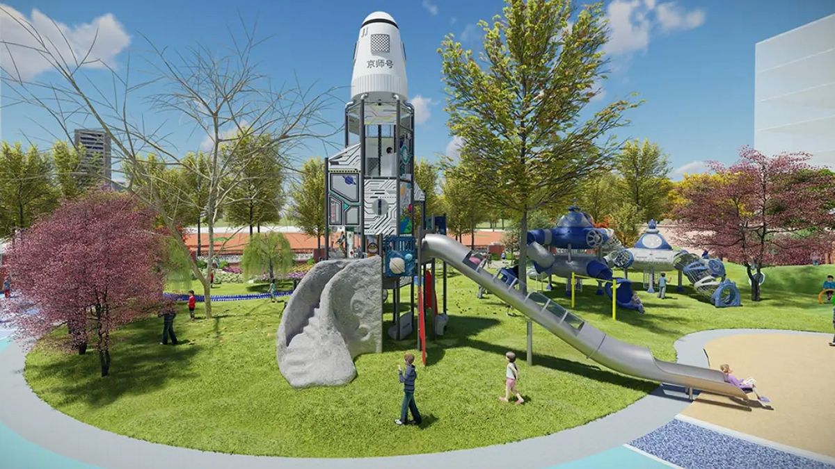Stainless steel slide (2)