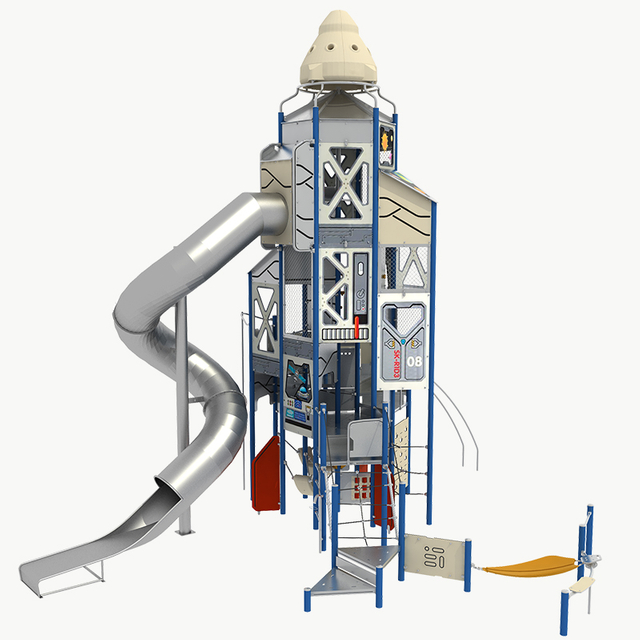 Rocket Playground Slide, Rocket Playground Equipment Trader