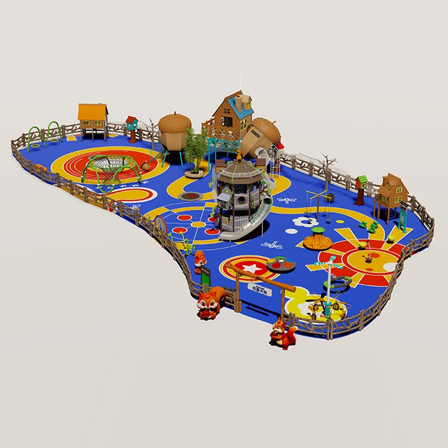 Squirrel Playground: Interactive Pet Playground Equipment 