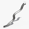 High-Toughness Wavy Stainless Slide for Playground