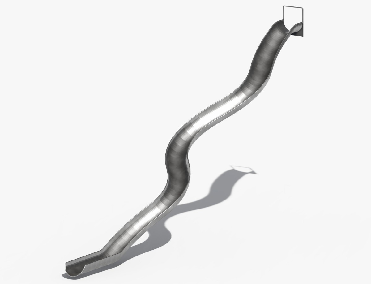 11.Stainless steel tube slides (4)