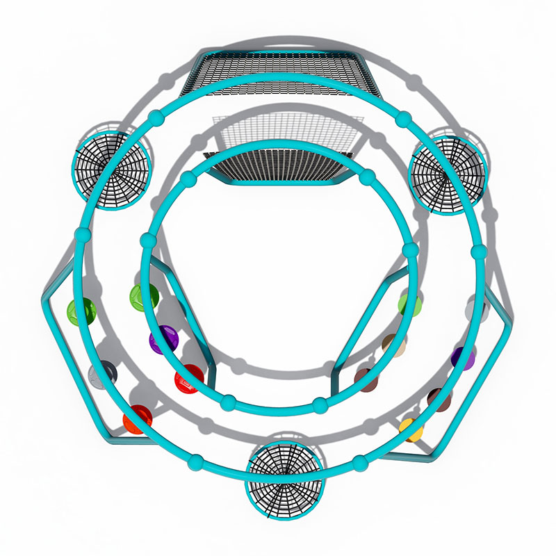 Outdoor Multi-Functional Swing for Kids with Climbing Function