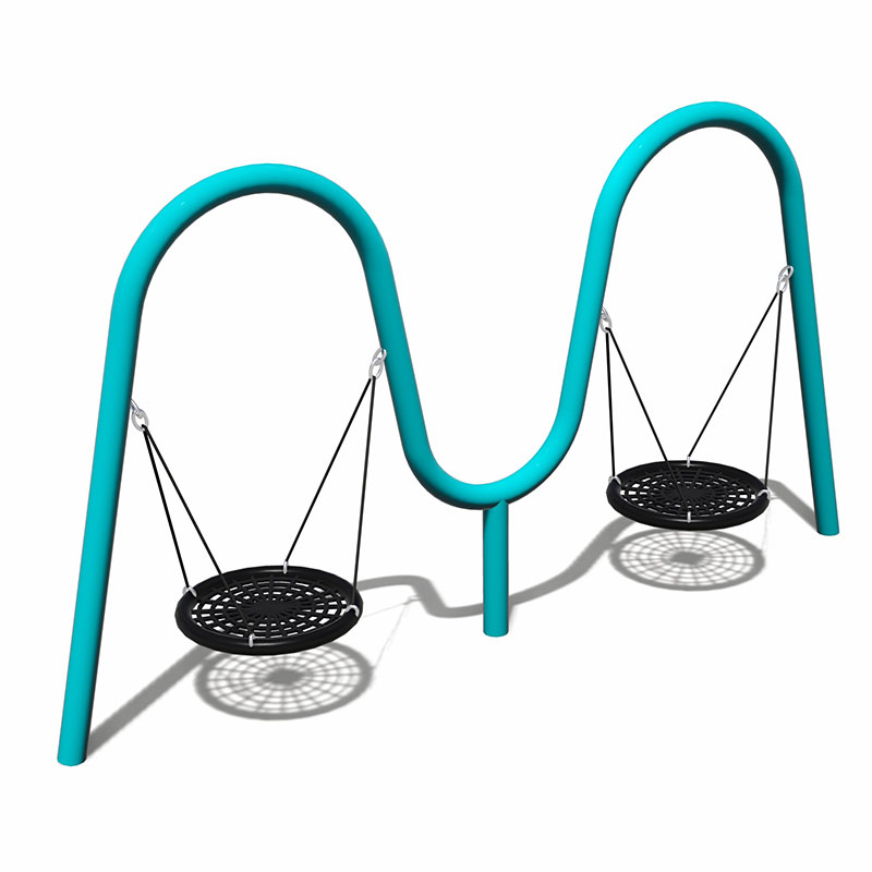 Galvanized Pipe Kids' Swing Sturdy Build for Active Play