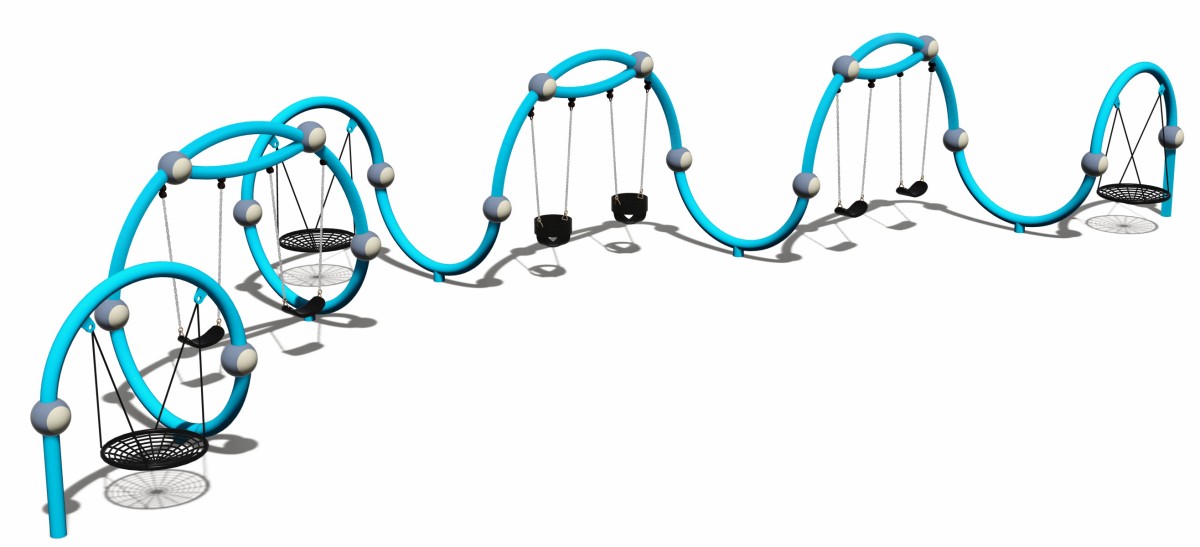 outdoor playground toddler swing (2)