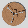 Non-Slip Grip Handles on Safety-Tested Kids Playground Roundabout​