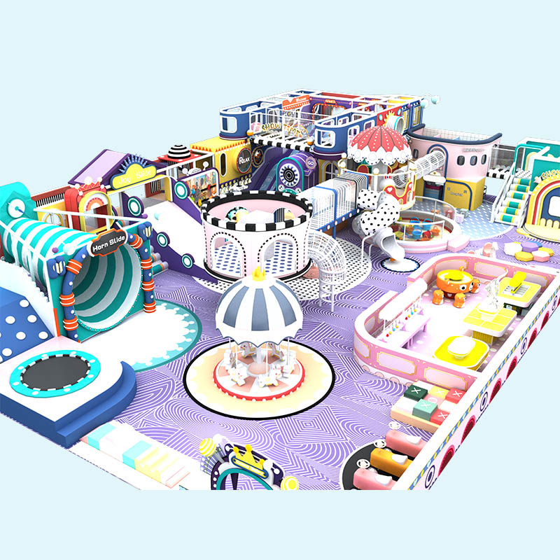 Macaron Series Maze Indoor Play - Role-Play Zone