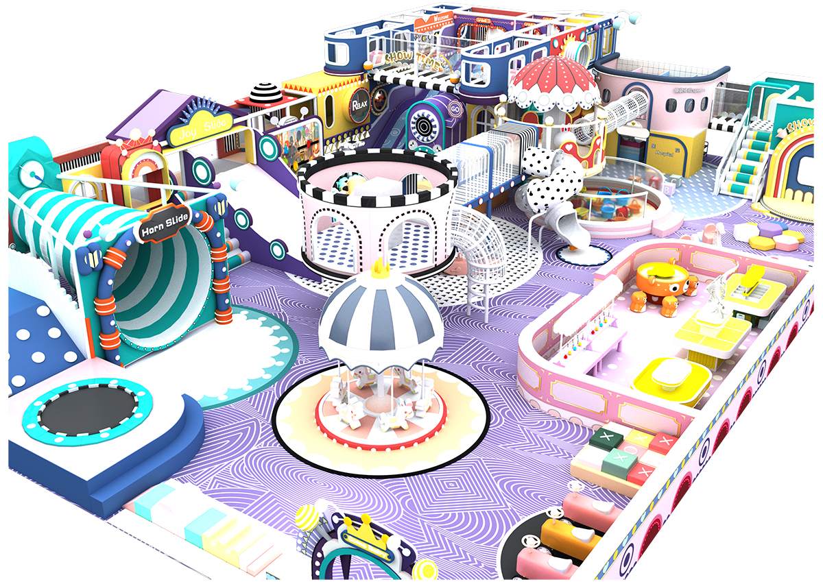 12.Soft Tone Macaron Indoor Playground (4)
