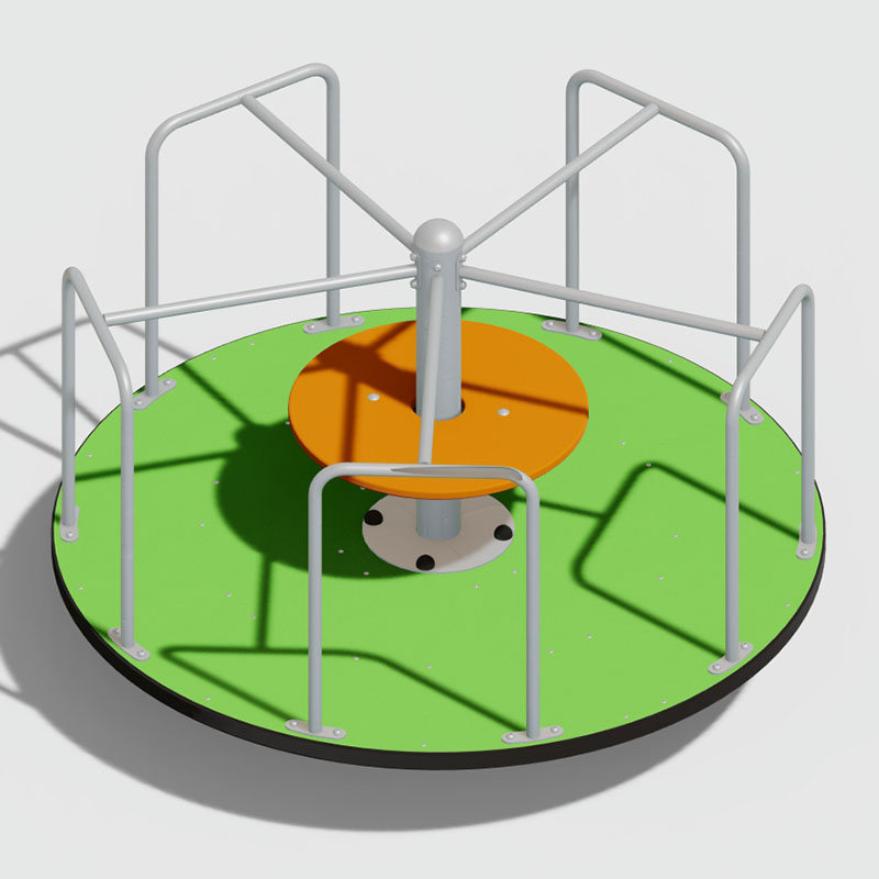 360°Rotating Smooth Playground Roundabout Equipment for Kids Outdoor Playground