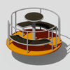 Kids Playground Spinning Equipment: 360° Rotating Spinners & Merry-Go-Rounds​