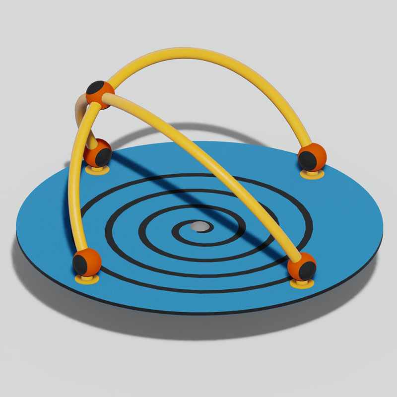 Safe Kids Spinning Playground Equipment with Low-Center Gravity Design