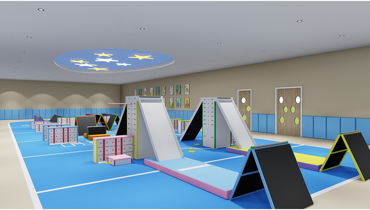 6. Indoor Obstacle Course Training Equipment (2)