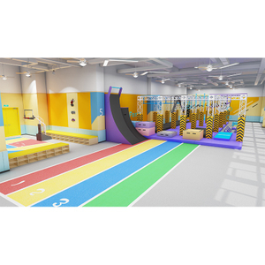 Custom Ninja Warrior Indoor Obstacle Course Training System