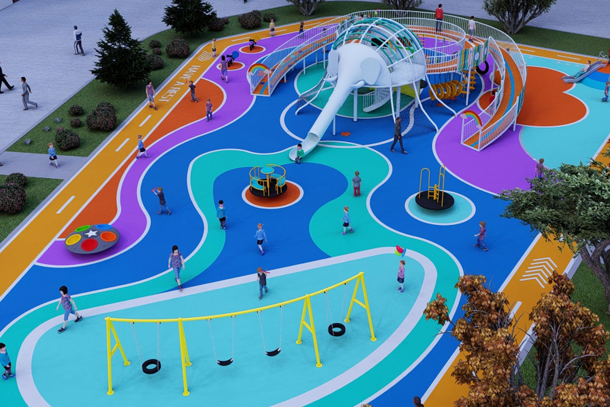 Playground roundabout3