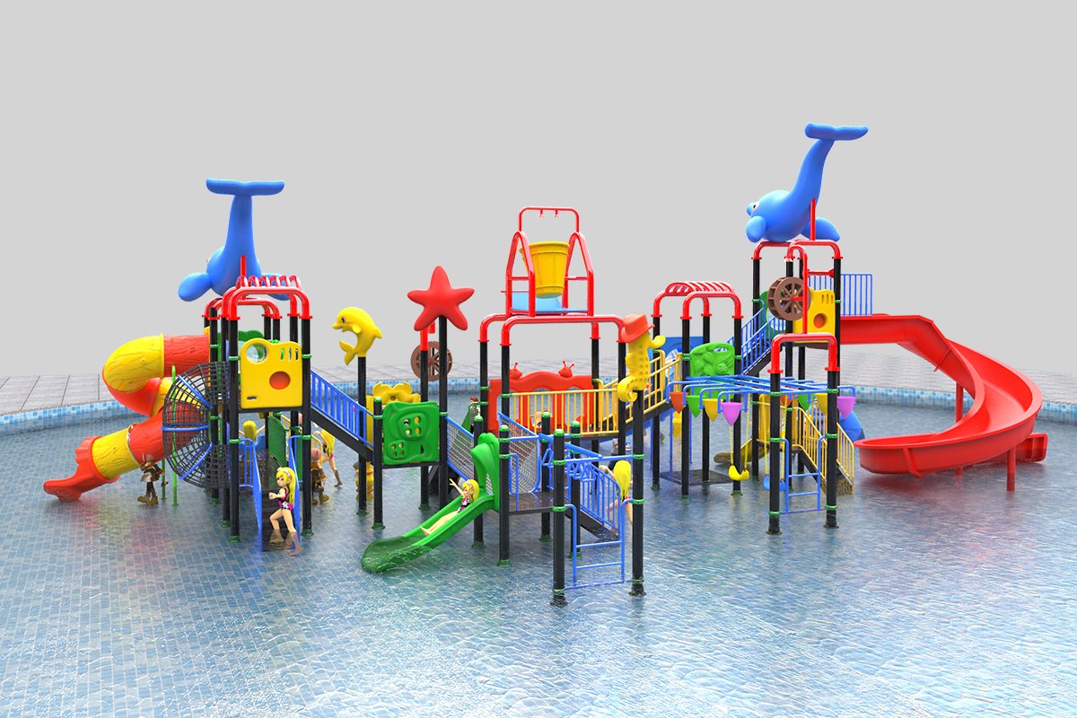Commercial Water Playground Slides (3)