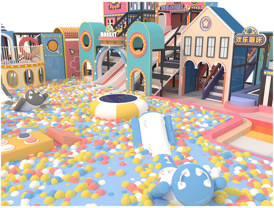 How to Build a Maze Indoor Playground (5)