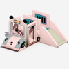 Panda Bus Themed Indoor Soft Play Climber with Slide