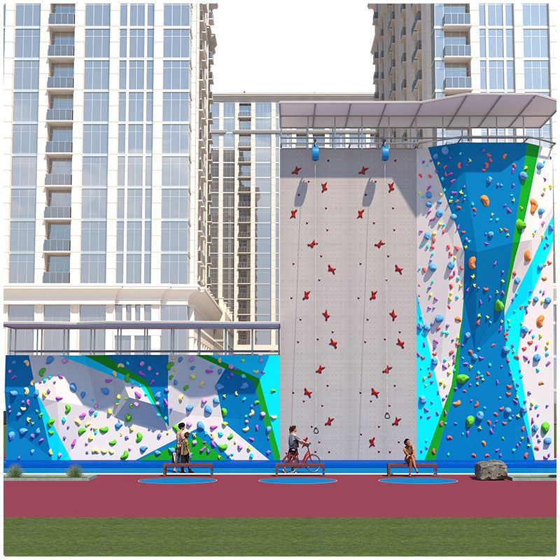 Multi-Height Modular Indoor Climbing Wall | Adventure Park Climbing