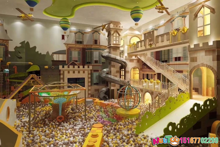 Where is the indoor children's playground?